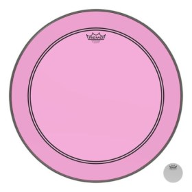 Remo Powerstroke® P3 Colortone™ Pink Bass Drumhead, 18. Пластики для бас-бочки