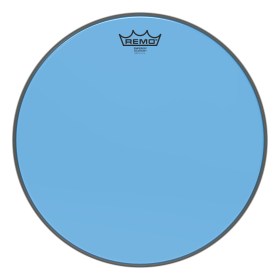 Remo BE-0315-CT-BU Emperor® Colortone™ Blue Drumhead, 15. Пластики для малого барабана и томов