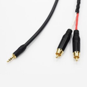 Кабель 3.5 mm minijack stereo - 2 RCA Pro Performance Amphenol длина в ассортименте Y кабели с разъемом minijack 3.5 mm TRS (stereo)