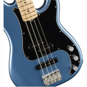 Fender American Performer Precision Bass®, Maple Fingerboard, Satin Lake Placid Blue Бас-гитары
