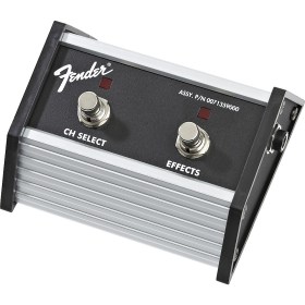 Fender 2-Button Footswitch: Channel Select / Effects On/Off with 1/4 Jack Педали и контроллеры для усилителей и комбо