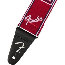 Fender Weighless 2 Mono Strap Red/White/Blue Ремни для гитар