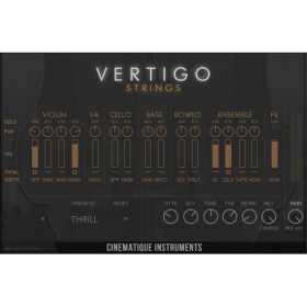 Cinematique Instruments Vertigo Strings Цифровые лицензии