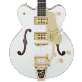 Gretsch G6636T Players Edition Falcon™ Center-Block Double Cutaway with Bigsby, FilterTron™ Pickups, White Электрогитары