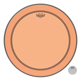 Remo P3-1320-ct-og Powerstroke® P3 Colortone™ Orange Bass Drumhead, 20. Пластики для бас-бочки