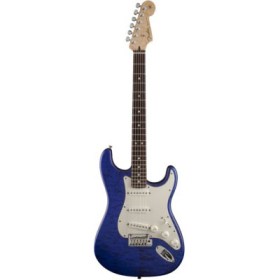 Fender Custom SHOP 2014 Custom DELUXE Stratocaster RW COBALT BLUE TRANSPARENT Электрогитары