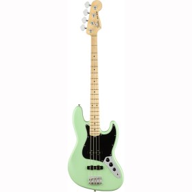 Fender American Performer Jazz Bass®, Maple Fingerboard, Satin Surf Green Бас-гитары