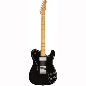 Fender Vintera 70s Telecaster® Custom, Maple Fingerboard, Black Электрогитары