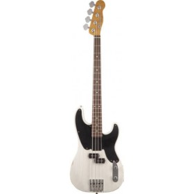 Fender Mike Dirnt Road Worn Precision Bass, Rosewood Fingerboard, White Blonde Бас-гитары