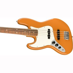 Fender Player Jazz Bass® Left-handed, Pau Ferro Fingerboard, Capri Orange Бас-гитары