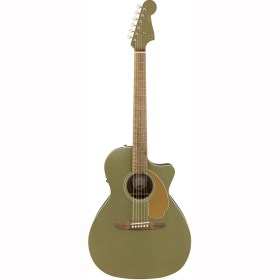 Fender Newporter Player Olive Satin Гитары акустические