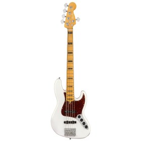 Fender American Ultra Jazz Bass® V, Maple Fingerboard, Arctic Pearl Бас-гитары
