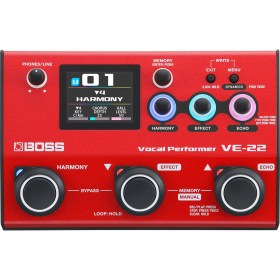 Boss VE-22 Вокальные процессоры