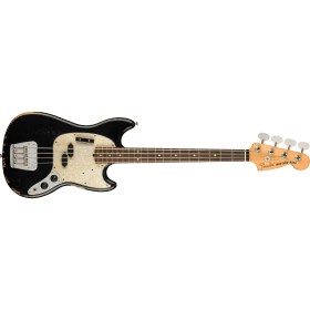 Fender JMJ Mustang Bass RW BLK Электрогитары