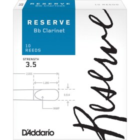 DAddario DCR1035 RESERVE BB CL - 10 PACK - 3.5 , 3.5, 10 Аксессуары для кларнетов