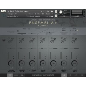 Cinematique Instruments Ensemblia 2: Orchestral Longs Цифровые лицензии