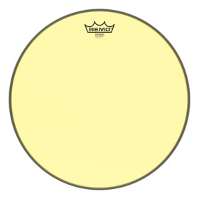 Remo BE-0315-CT-YE Emperor® Colortone™ Yellow Drumhead, 15. Пластики для малого барабана и томов