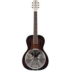 Gretsch G9220 Bobtail™ Round-Neck A.E., Mahogany Body Spider Cone Resonator Guitar, Fishman® Nashville Resonator Pickup, 2-Color Sunburst Гитары акустические