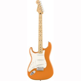 Fender Player Stratocaster® Left-handed, Maple Fingerboard, Capri Orange Электрогитары