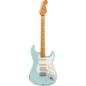 Fender Vintera 50s Stratocaster HSS ROADWORN MN Sonic Blue Электрогитары
