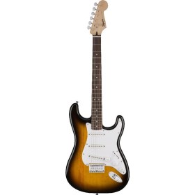 Fender SQUIER Stratocaster Pack Brown Sunburst, Gig Bag, Frontman 10G Электрогитары