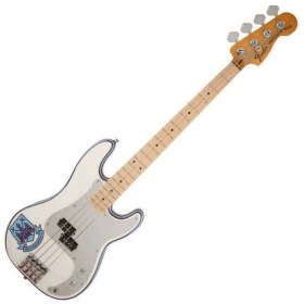 Fender STEVE HARRIS Precision Bass MN Olympic White Бас-гитары