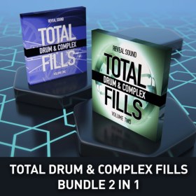 Reveal Sound Total Drum \u0026 Complex Fills Bundle 2 In 1 Цифровые лицензии