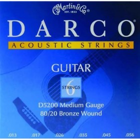 Darco D5200 80/20 Bronze 13-56 Струны для акустических гитар