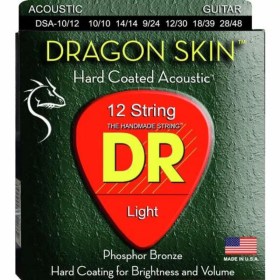 DR Strings DSA-10/12 DRAGON SKIN Струны для акустических гитар