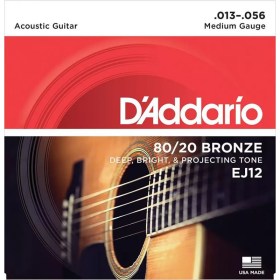 J.D.Addario EJ12 BRONZE 13-56 Струны для акустических гитар