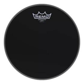 Remo ES-0010-00 Ambassador Ebony Пластики для малого барабана и томов