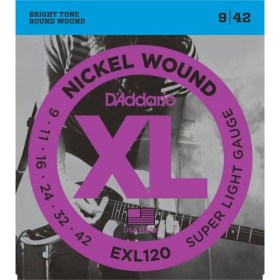 J.D.Addario EXL120 XL NICKEL WOUND Cтруны для электрогитар
