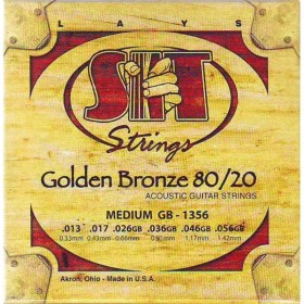S.I.T. Strings GB1356 Golden Bronze 80/20 Струны для акустических гитар