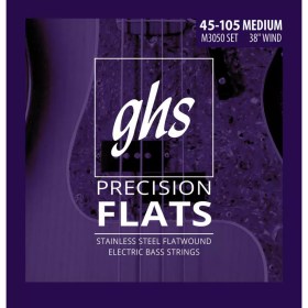 GHS M3075 BRITE FLATS Струны для бас-гитар