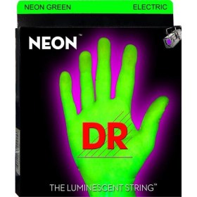 DR String NGE-11 NEON HiDef Green Cтруны для электрогитар