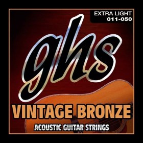 GHS VN-XL Vintage Bronze Струны для акустических гитар