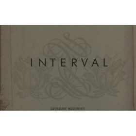 Cinematique Instruments Interval Цифровые лицензии