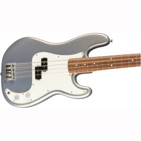 Fender Player Precision Bass®, Pau Ferro Fingerboard, Silver Бас-гитары