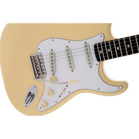 Fender Yngwie Malmsteen Stratocaster, Scalloped Rosewood Fingerboard, Vintage White Электрогитары