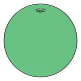 Remo Be-0318-ct-gn Emperor® Colortone™ Green Drumhead, 18. Пластики для малого барабана и томов