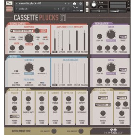 THEPHONOLOOP Cassette Plucks.01 for Kontakt Цифровые лицензии