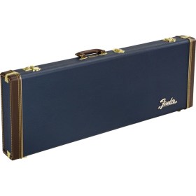 Fender Classic Series Wood Case Strat/Tele Navy Blue Чехлы и кейсы для электрогитар