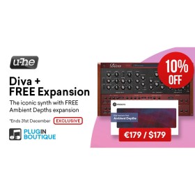 Exclusive Bundles+ u-he Diva + Free Ambient Depths Expansion Цифровые лицензии