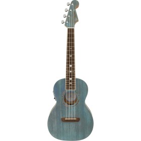 Fender Dhani Harrison Uke Turquoise Укулеле и гиталеле