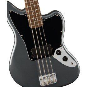 Fender Squier Affinity Jaguar Bass H LRL Charcoal Frost Metallic Бас-гитары