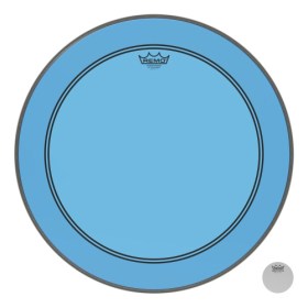 Remo P3-1322-ct-bu Powerstroke® P3 Colortone™ Blue Bass Drumhead, 22. Пластики для бас-бочки