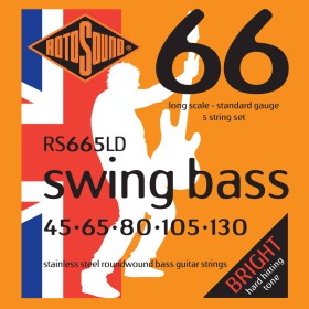 Rotosound RS665LD Bass Strings STAINLESS STEEL Струны для бас-гитар