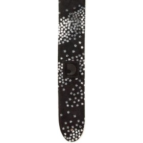 Planet Waves 2 Suede with Silver Screened Star Print Ремни для гитар