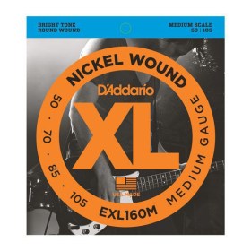 D'Addario EXL160M Струны для бас-гитар