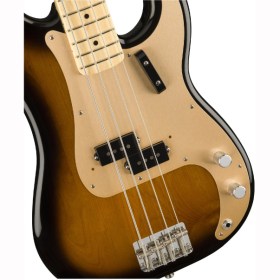 Fender American Original 50s Precision Bass®, Maple Fingerboard, 2-color Sunburst Бас-гитары